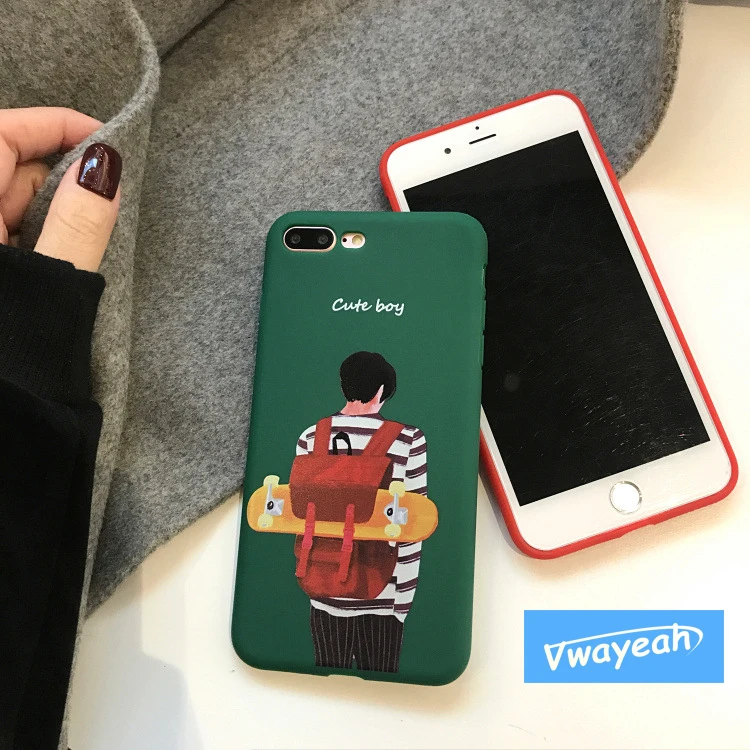 Lovers Student Pretty Girl Cute Boy Case (9)