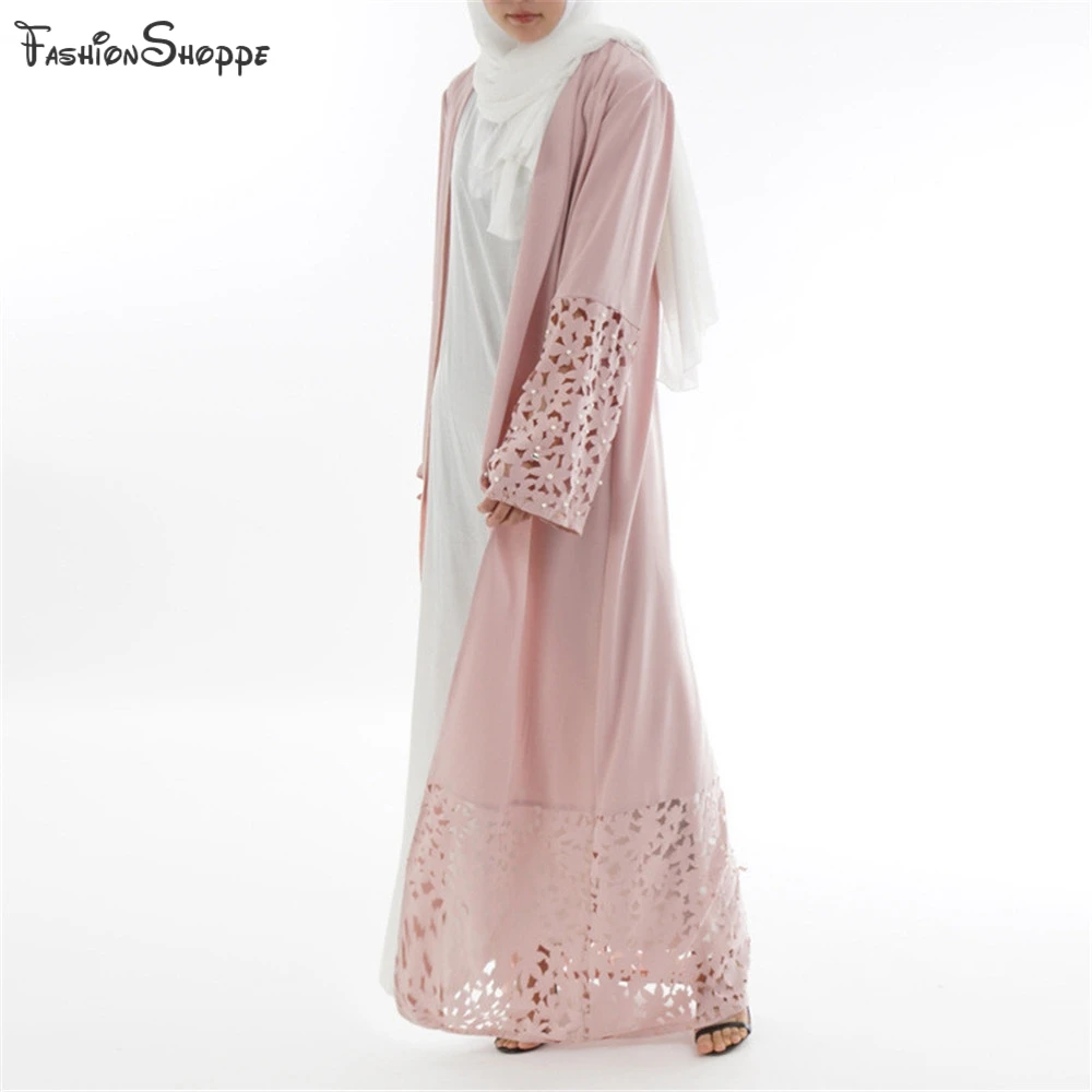 Модный мусульманский кафтан в стиле турецкого Дубая модель Muslimah длинная служба