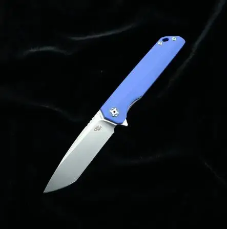 D2 нож бренд CH CH3507 складной нож для повседневного использования G10 карманный нож с ручкой походный Охотничий Тактический нож Инструменты - Цвет: Blue