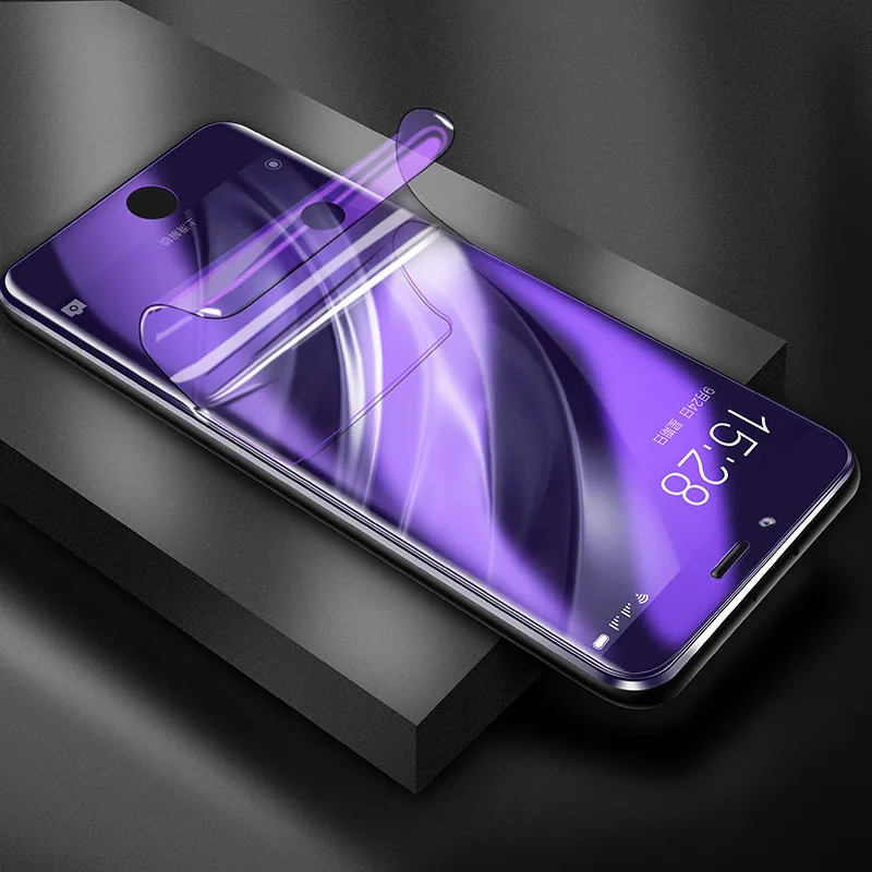 Для iPhone X 6 6s 8 7 Plus 3D полное покрытие мягкая Гидрогелевая Защита экрана для iphone xs max |