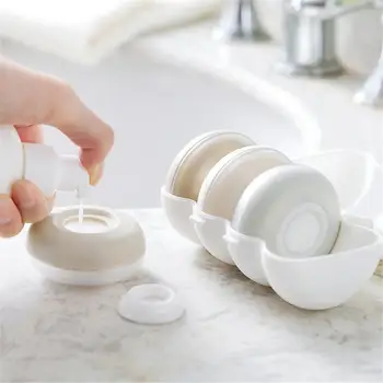

New Mini Travel Refillable Sub-bottle Silicone Portable Leak-proof Shower Gel Small Sub-bottle Airless Pump Cosmetic Container