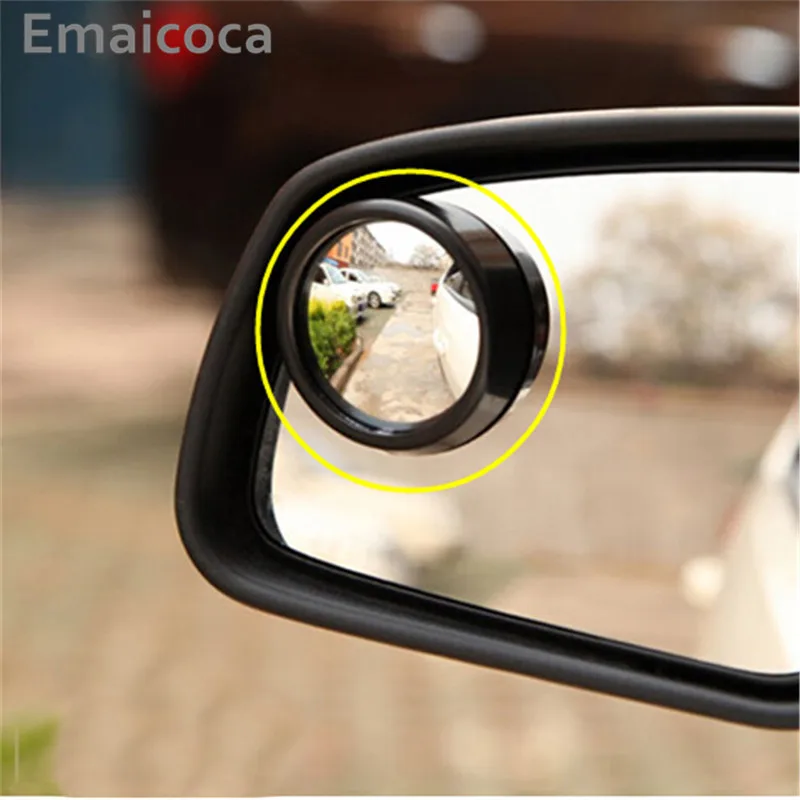 Emaicoca автомобильный широкоугольный зеркальный чехол для Skoda Octavia Yeti Fabia Rapid Superb
