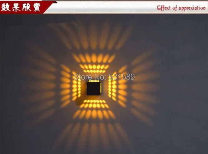 

3W AC85-265V Aluminum light LED lamp wall lamp corridors porch light foyer light absorb dome light Warm/Cool white/R/G/B/Y/P