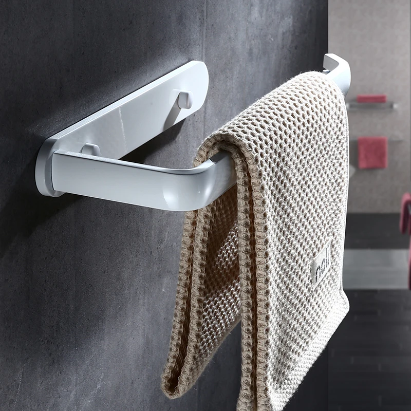 MTTUZK white space aluminum towel ring European bathroom towel rack