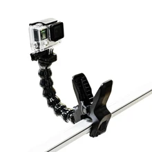 Челюстей Flex Clamp Mount для GoPro аксессуары Go Pro Hero 7/6 3 3+ 4 4 session SJCAM SJ4000 SJ5000 M20 спортивной экшн-камеры XIAOMI YI 2 4 k Экшн-камера Eken h9r/h9