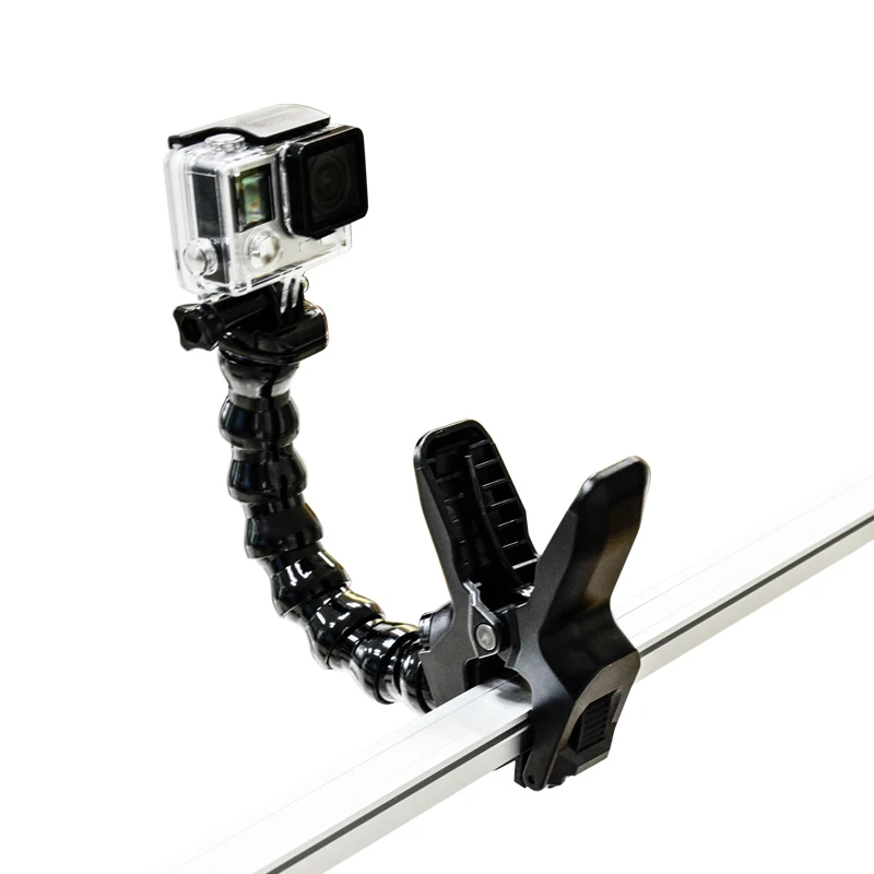 Челюсти Гибкий зажим Крепление для GoPro аксессуары Gopro Hero 7/6 3 + 4 session SJCAM SJ4000 SJ5000 M20
