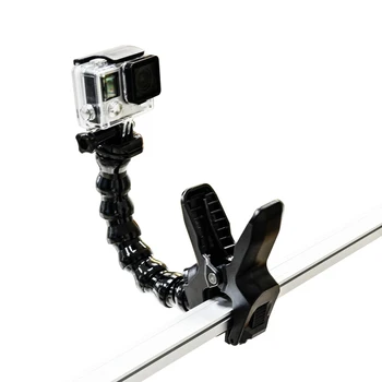 

Jaws Flex Clamp Mount for GoPro Accessories Gopro Hero 7/6 3 3+ 4 4 session SJCAM SJ4000 SJ5000 M20 XIAOMI YI 2 4k Eken h9r /h9