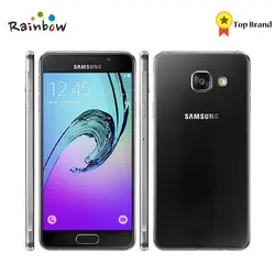 Оригинальный samsung Galaxy A3 2016 один/Dual Sim 4,7 "2300 мАч 1,5 ГБ Оперативная память 16 ГБ Встроенная память 13MP 4 г LTE Android-смартфон