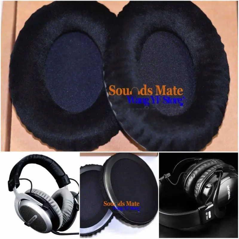 

Smooth Velvet Cushion Ear Pads For Takstar Pro-80 HI-2050 Pro80 HI2050 Headphone Headset Softer Comfy Earmuff