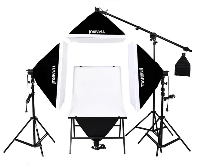 

Photography combination package four independent background light softbox photography Taiwan + Armed