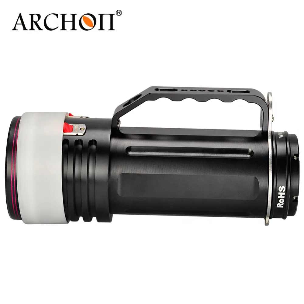 ARCHON DG150W WG156W вспышка для подводного погружения и светильник 10000LM Перезаряжаемый