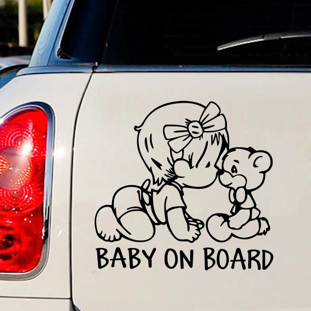 Funny Warning Car Stickers Baby on Board Auto Sticker and Decal