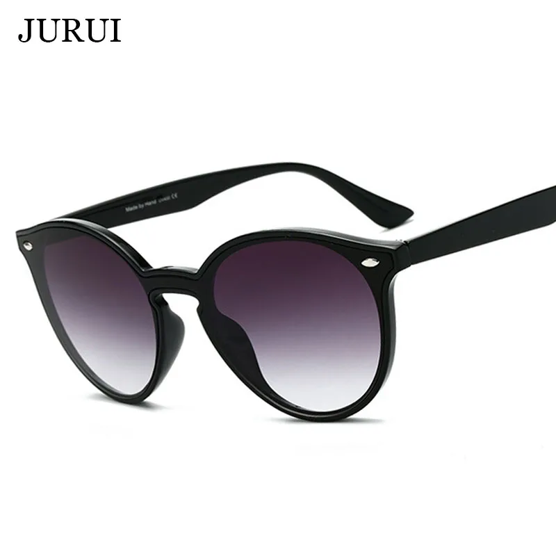 

2019 Luxury Round Sunglasses Women Brand Designer Cat Eye Retro Sunglass Mirror Sun Glasses Female 2019 zonnebril dames