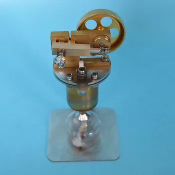 

Steam Engine Model Mini Copper Boiler Steam Engine Alcohol Lamp Heating
