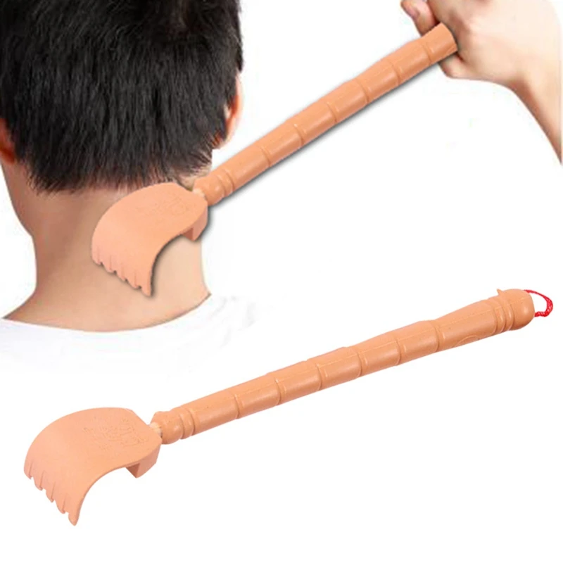 1pcs Wooden Back Scratcher Wooden Bamboo Telescopic Back Scratcher