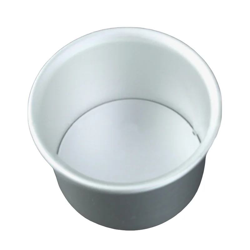 

2018 1 set Aluminum Alloy Removable Bottom Round Mini Cake Pan Pudding Mold DIY Baking Cake Tools 2inch