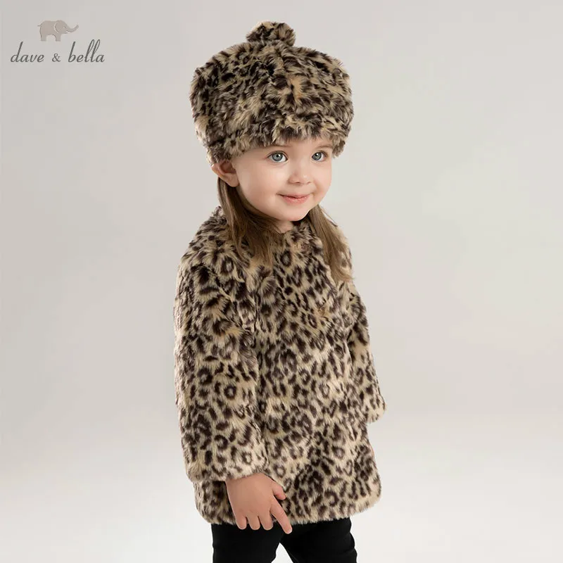 leopard print coat for baby girl