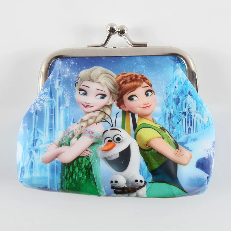 1 шт. мини-Кошельки для монет disney Frozen, кошелек для детей, Детский кошелек, подарки на день рождения, подарки для девочек, индивидуальный подарок