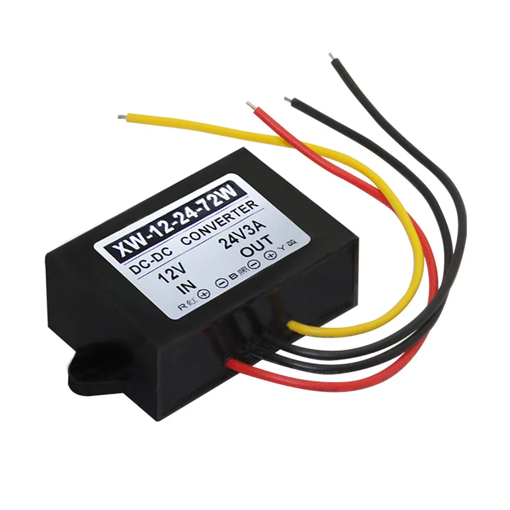 XINWEI DC12V к DC24V 3A 72 Вт Преобразователь мощности Повышающий Модуль конвертер
