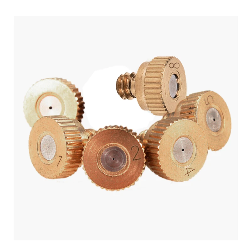 Brass Misting Nozzles Leak proof self sealing o ring for