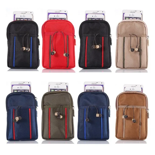

NEW Sports Wallet Mobile Phone Bag Outdoor Army Cover Case For Multi Phone Model Hook Loop Belt Pouch Holster Bag Free shipping