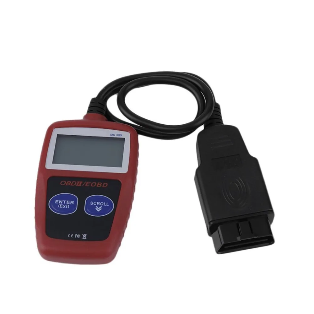 Профессиональный автомобильный диагностический детектор MS309 OBD2 автомобильный диагностический инструмент сканер кода считыватель кодов неисправностей двигателя