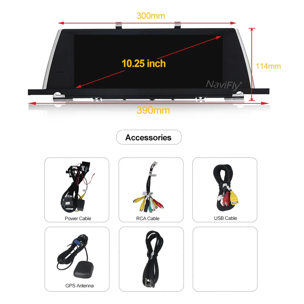 Top 8Core  Android 9.0 4G RAM 64G ROM Car video gps player for BMW 5 Series F07 GT with IPS screen support OBD2 Carplay 9