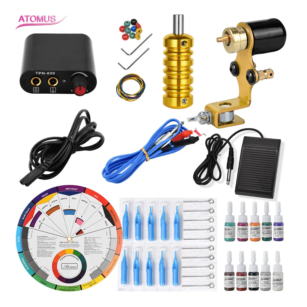 

Tatouage Machines De Tatuage Tatuaje Profesional Kit Set Rotative Machine Rotative Up Professional Tattoo Rotary Tattoo Machine