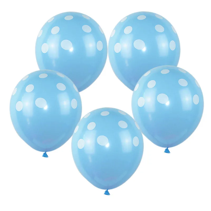 40 дюймов шар с цифрами Синий Розовый гелиевый фольга плавающий шар на день рождения детский праздничный декор воздушный шар товары для декора - Цвет: 5pc-blue