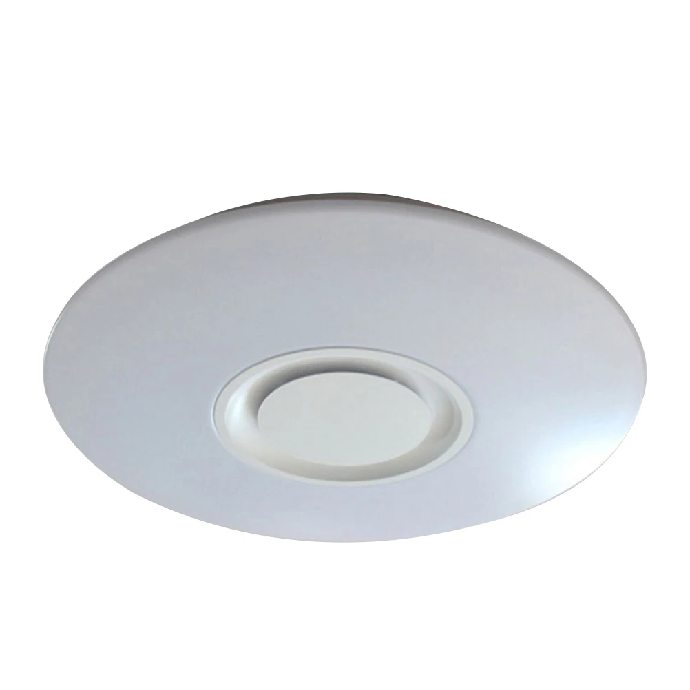 

24W Dimmable LED Music Ceiling Lights Flush Mount Light Lamp with Bluetooth Speaker Cellphone APP Smart Remote Control