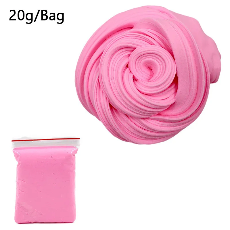 3/1 pcs DIY Fluffy Clay Slime Soft Cotton Floam Scented Stress Relief Cotton Release Clay Plasticine Toys for children gift