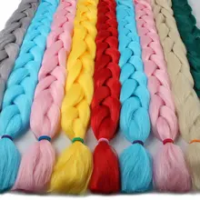 Pageup 82 дюйма 165 г огромные косички для наращивания волос крючком косы дреды АФРО Синтетические волосы Экспрессия плетение волос