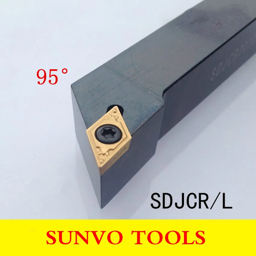 1P SDJCL1010H07 CNC Lathe External Turning Tool Holder For DCMT0702 Insert 1P SDJCL1010H07 CNC Lathe External Turning Tool Holder For DCMT0702 Insert