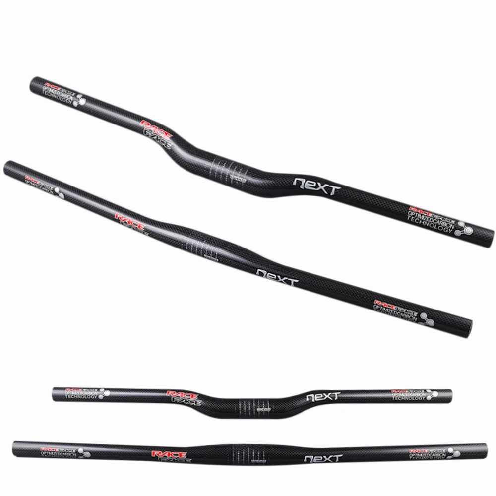 

Race Face Next Carbon Fibre Bicycle Handlebar Bike MTB Rise Handlebar Flat Handlebar 31.8mm Cycling Mountain Parts 580 - 760mm