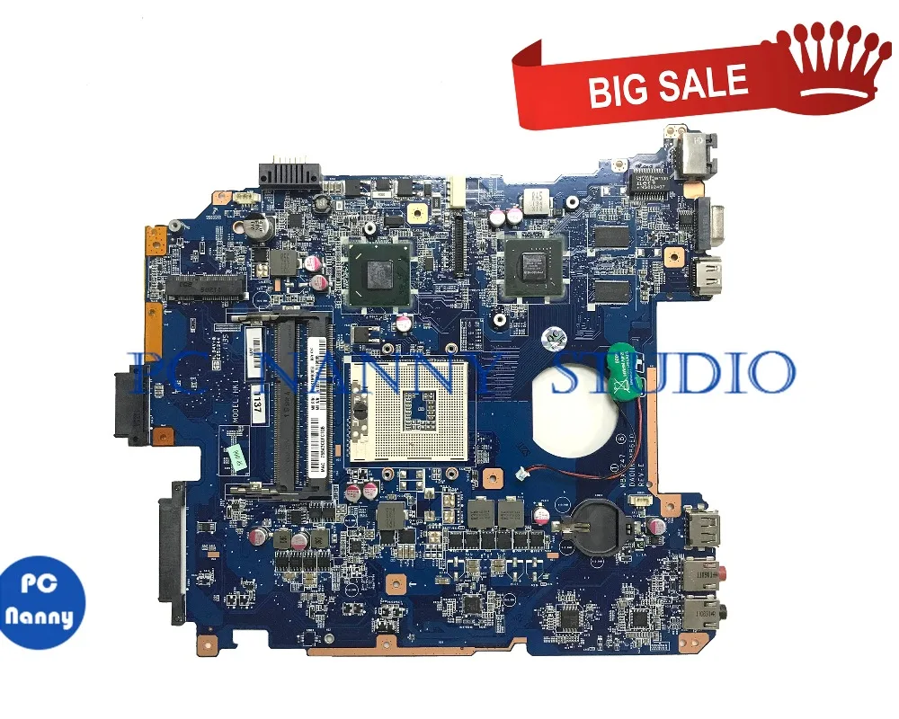 

PC NANNY FOR VPCEH VPC-EH MBX-247 laptop motherboard A1827700A DA0HK1MB6E0 HM65 DDR3 GeForce 410M tested