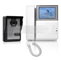 DIYSECUR 4.3 inch Видео Домофон Видео-Телефон Двери Дверной Звонок 1 Камера 1 Монитор для Дома/Офиса, Системы Безопасности