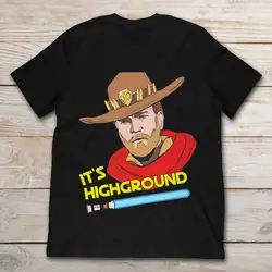 Возьмите бренд это Highground Звездные войны футболка 2019 Мужская футболка с коротким рукавом
