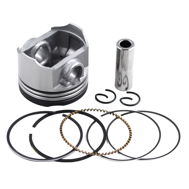 Комплект поршневых и колец для YAMAHA XC50 XC50D XC50H Vino BX50 CE50 NS50F Aerox мотоцикла AHL размер