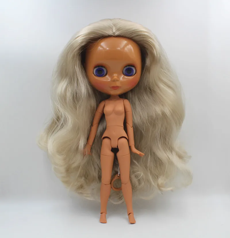 Куклы Blygirl куклы Blyth светло-серые новые с 19 и 7 шарнирами черная кожа ракушки