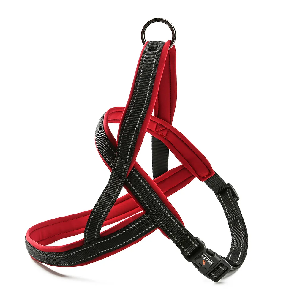 dog harness red