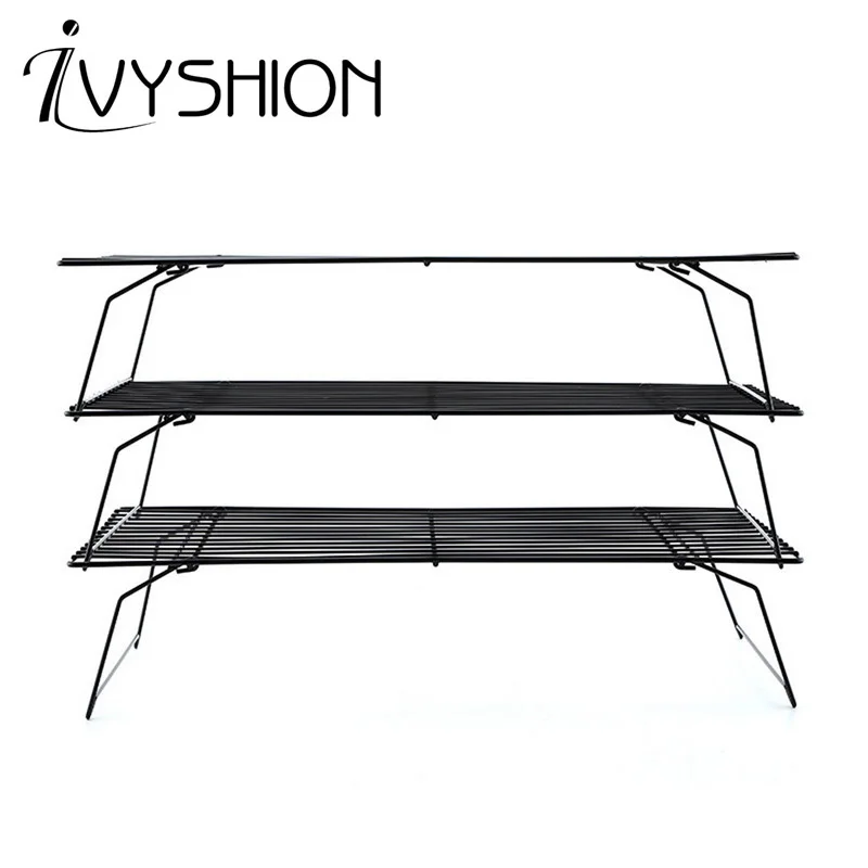 IVYSHION 3 слоя многофункциональные держатели для выпечки тортов холодные полки
