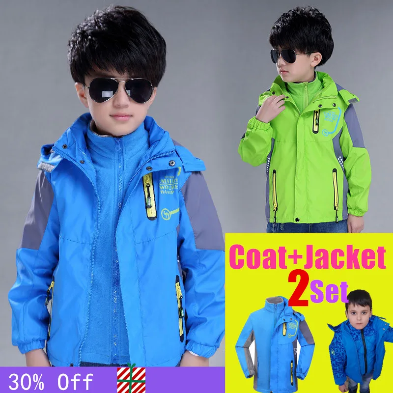 Children Fashion Outdoor Jackets Spring And Autumn Boys Practical
