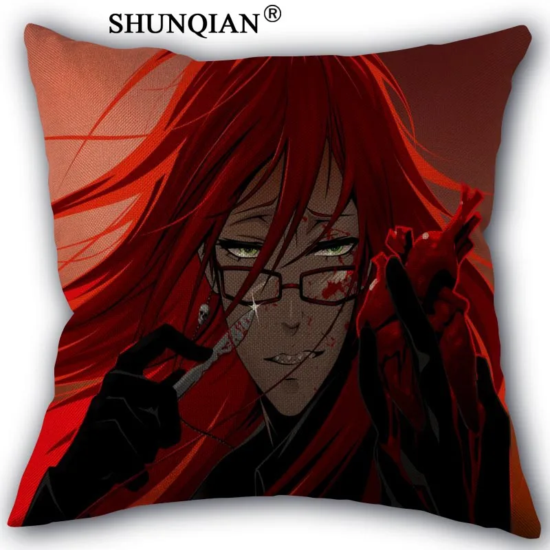 Grell Sutcliff хлопковая льняная Наволочка на заказ домашние текстильные украшения с одной стороны наволочки размером 45*45 см - Цвет: Pillow Cover