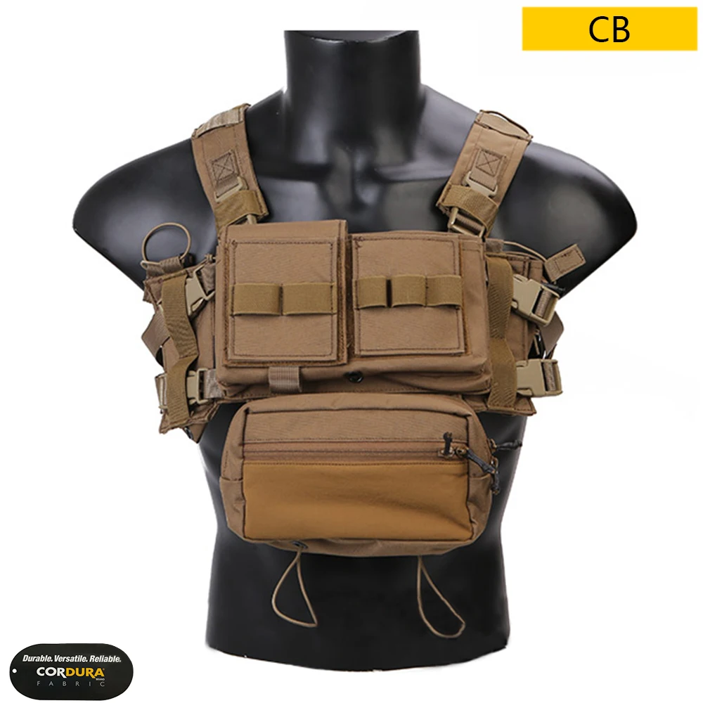 chissis mk3 equipamento de peito airsoft caça