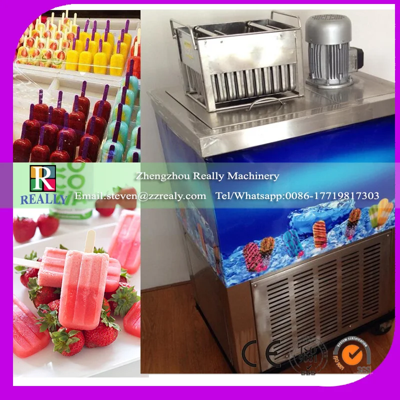 RL M40 Commercial Popsicle Machine 3000pcs/day Stainless Steel ice lolly making machine,fruit
