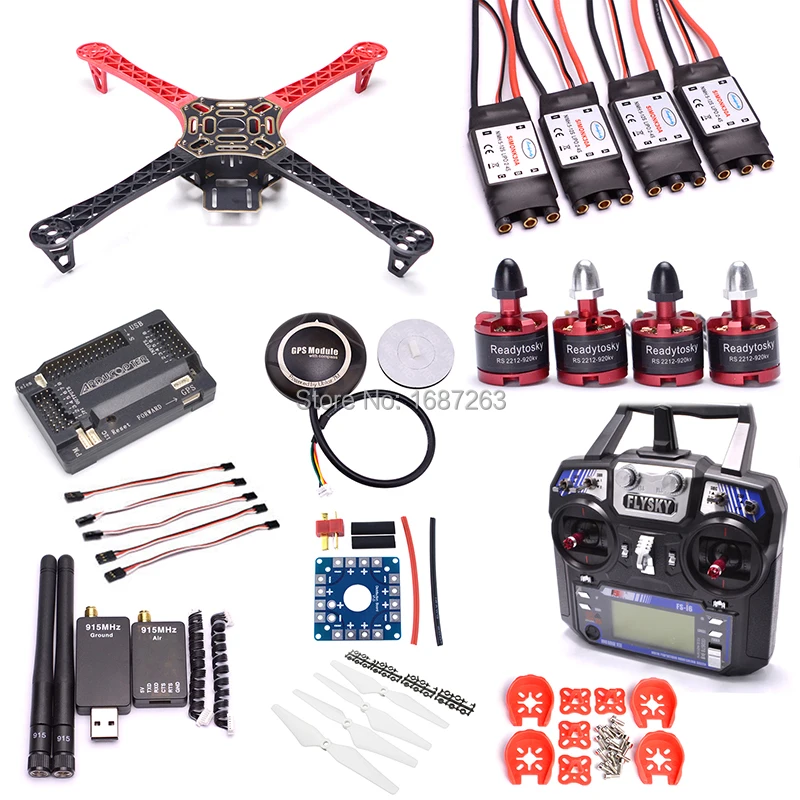 F450 фоторамка APM2.6 доска и 7M GPS 2212 920KV Simonk 30A 9450 Props 915 телефон/Flysky|simonk 30a|super comboskit frame |