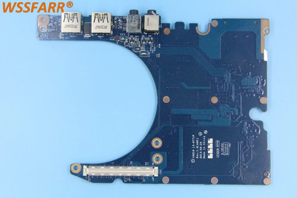 Оригинал для Dell Precision M4800 USB аудио Плата JR8JJ 0JR8JJ LS 9771P cn 100% ТЕСТ ОК|Звуковые карты| |