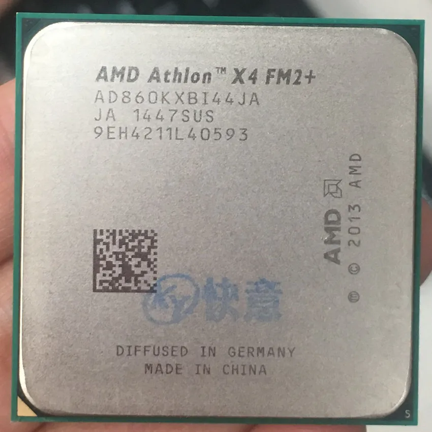 Процессор AMD Athlon X4 860K 3,7 GHz Duad-Core cpu AD860KXBI44JA Socket FM2+ работает правильно настольный процессор