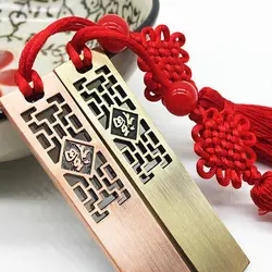 Металлические полые благословение USB флеш-накопитель китайский стиль у disk китайский стиль роскошный подарок пользовательские флэш-диск U
