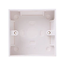 86 X 86mm Waterproof Wall Plate Junction Box Back Plate Box Outer Side Back Box